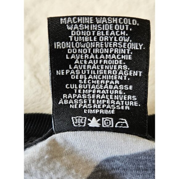 METAL MULISHA Black White Gray Camo Sleeve Graphic T-Shirt - Men's Size XL - Picture 5 of 8